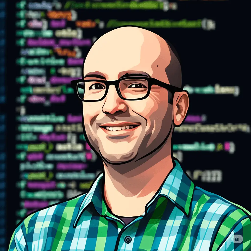 Joe Manson portrait illustration